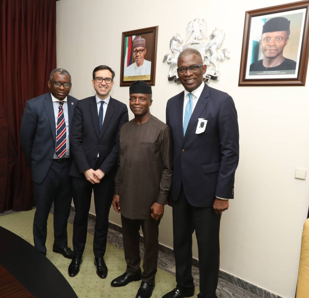 Calling on HE Vice-President Osinbajo, Abuja, 2019