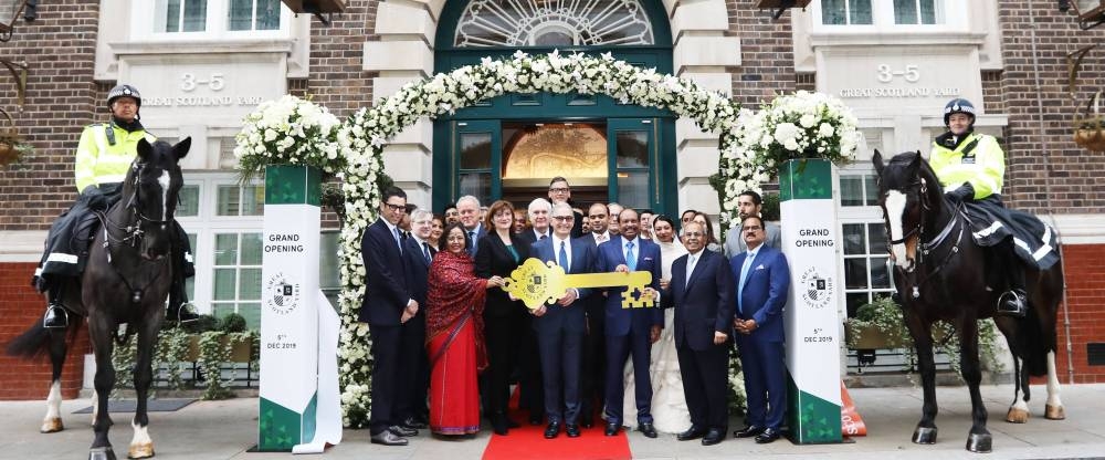 Twenty14 Holdings and LuLu Group International Inaugurate the Great Scotland Yard Hotel in London Twenty14 Holdings and LuLu Group International Inaugurate the Great Scotland Yard Hotel in London