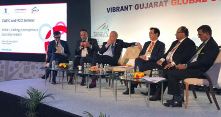 CWEIC / FICCI India-Commonwealth Panel Session, Vibrant Gujarat, Ahmedabad, India