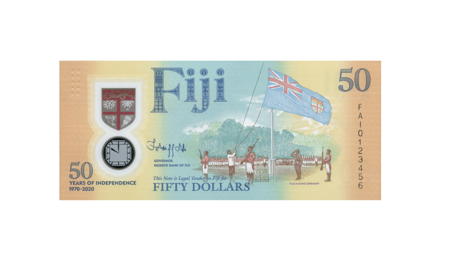 De La Rue chosen to mark Fiji’s Independence