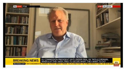 CWEIC Chairman Lord Marland interviewed on Sky News