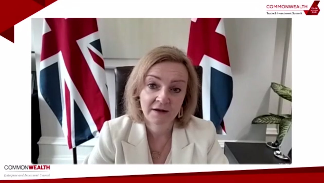 Commonwealth Trade and Investment Summit opened by The Rt Hon. Liz Truss Commonwealth Trade and Investment Summit opened by The Rt Hon. Liz Truss