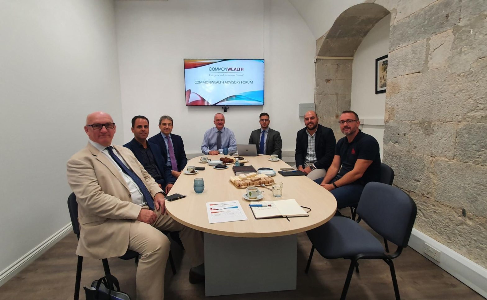 CWEIC Gibraltar Office Hosts Series of Meetings to Boost Business Links with the Commonwealth