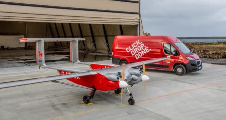 Countdown to COP - Royal Mail trials delivering 100% of remote community’s mail by lower emission drone