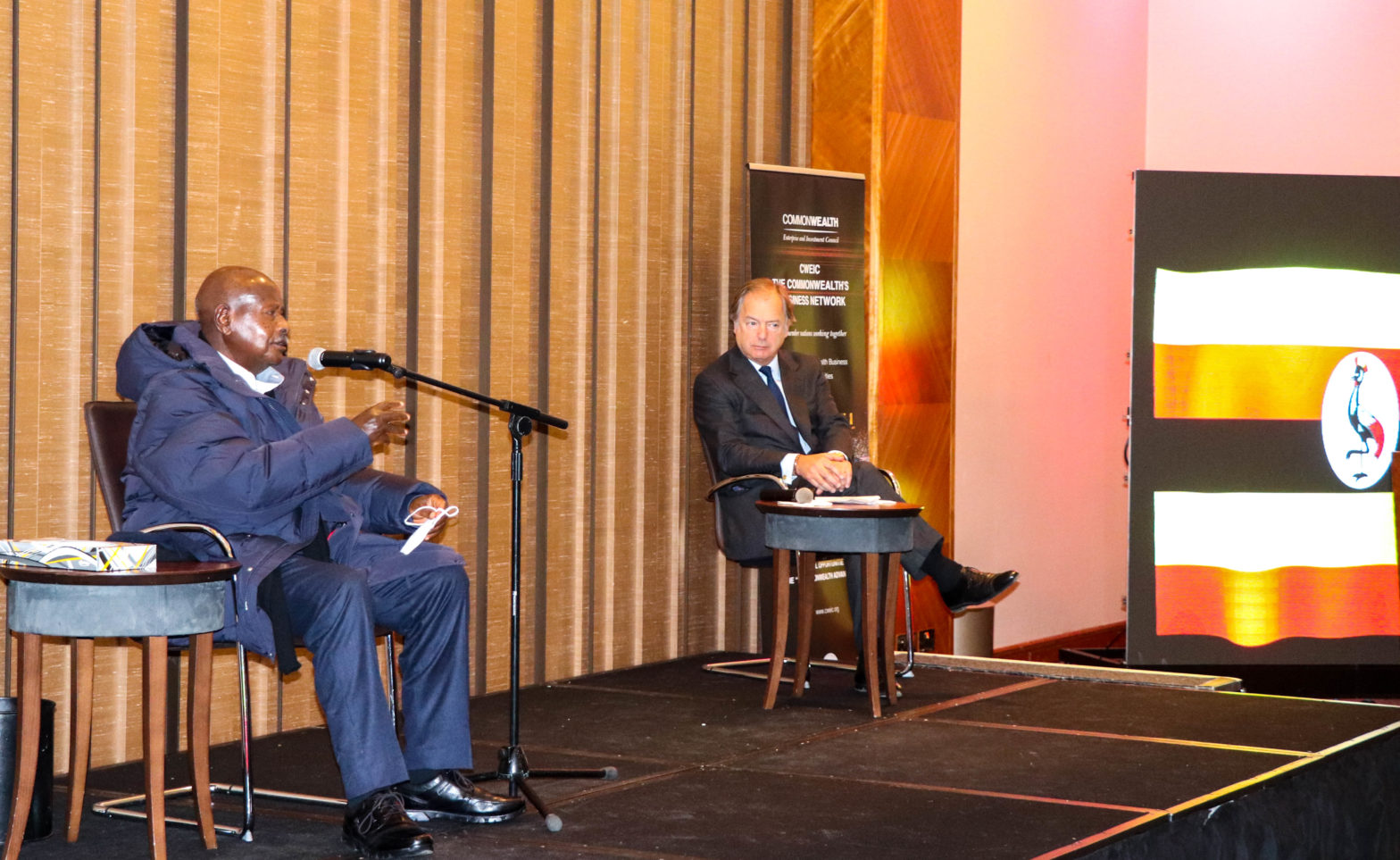 CWEIC hosts His Excellency President Yoweri Museveni of Uganda CWEIC hosts His Excellency President Yoweri Museveni of Uganda