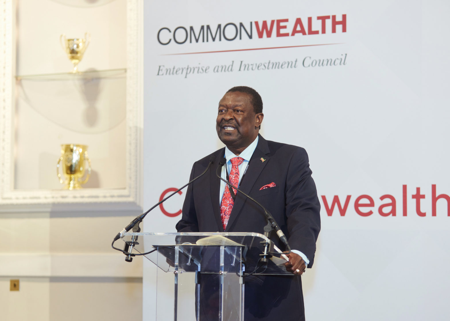 Musalia Mudavadi, Prime Cabinet Secretary of the Government of Kenya speaks at CTIS 2022