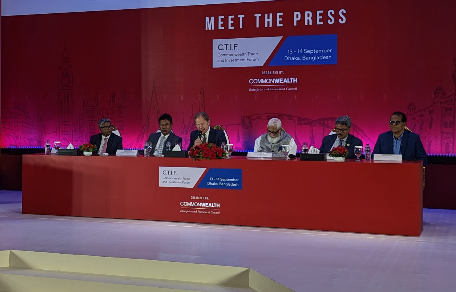 CWEIC launches Commonwealth Trade and Investment Forum with a press conference in Bangladesh CWEIC launches Commonwealth Trade and Investment Forum with a press conference in Bangladesh