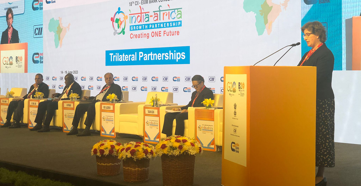 CWEIC attends the 18th edition of the “CII-EXIM Bank Conclave on India Africa Growth Partnership” in New Delhi