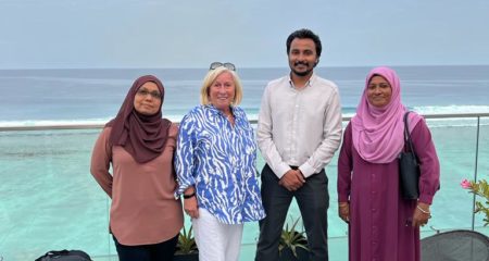 Board Member, Pamela O’Leary, visits the Maldives