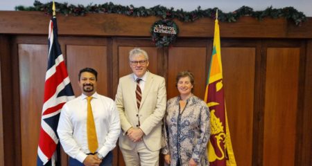 Rosie Glazebrook Calls Upon British High Commissioner to Sri Lanka