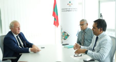 Lord Marland calls upon the Maldives Minister of Economic Development and Trade