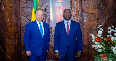 Delegation Honoured to Call Upon Prime Minister of Gabon