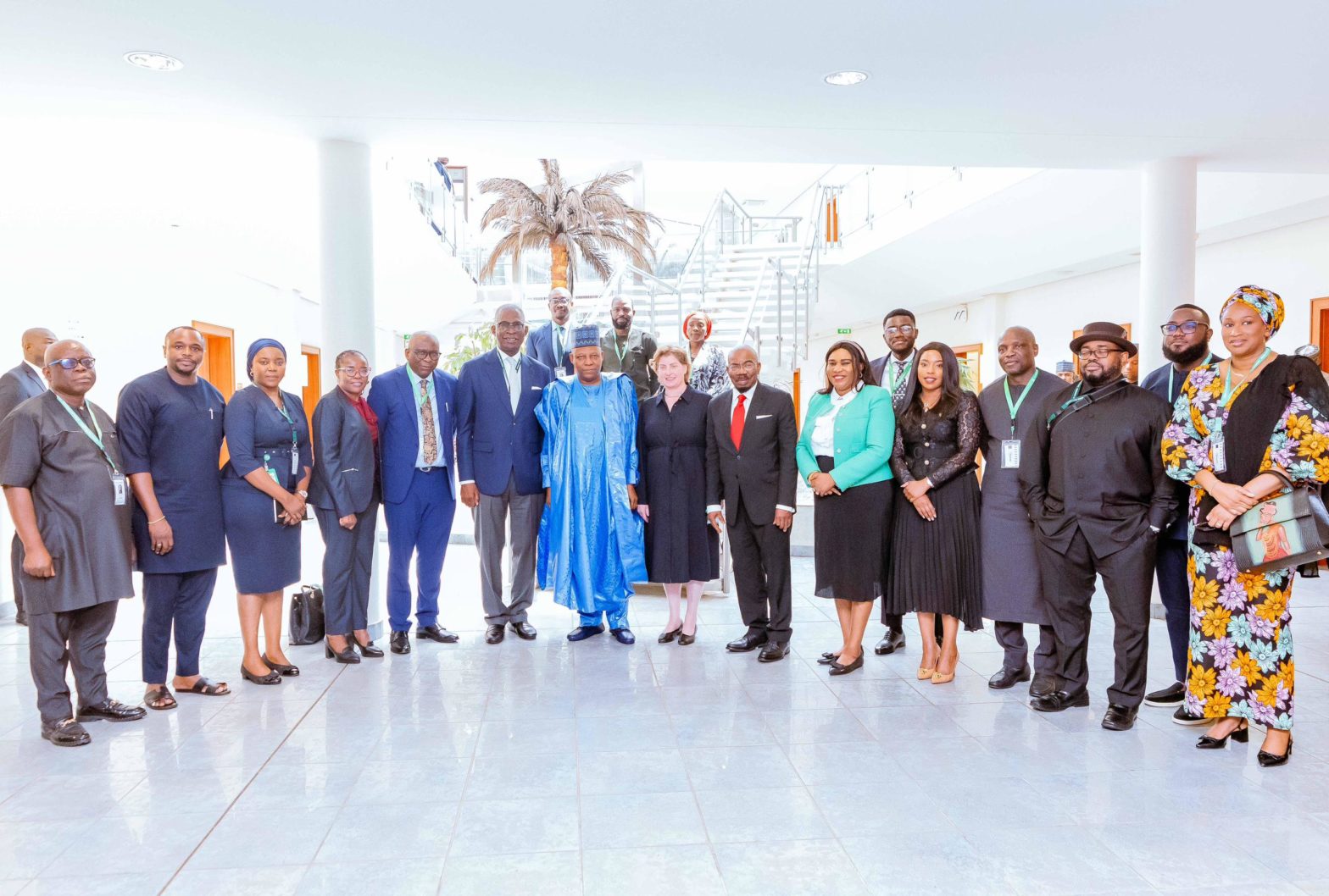 CWEIC Delegation Meets With the Vice President of Nigeria, Senator Kashim Shettima.