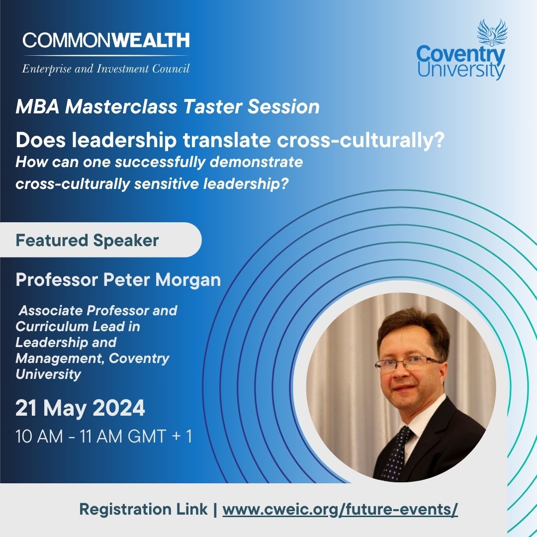 MBA Masterclass: Does leadership translate cross-culturally?