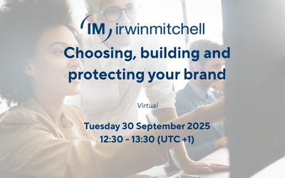 Irwin Mitchell to Host Webinar on Protecting Your Brand Irwin Mitchell to Host Webinar on Protecting Your Brand